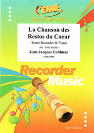 La Chanson des Restos du Coeur Tenor Recorder and Piano cover Thumbnail